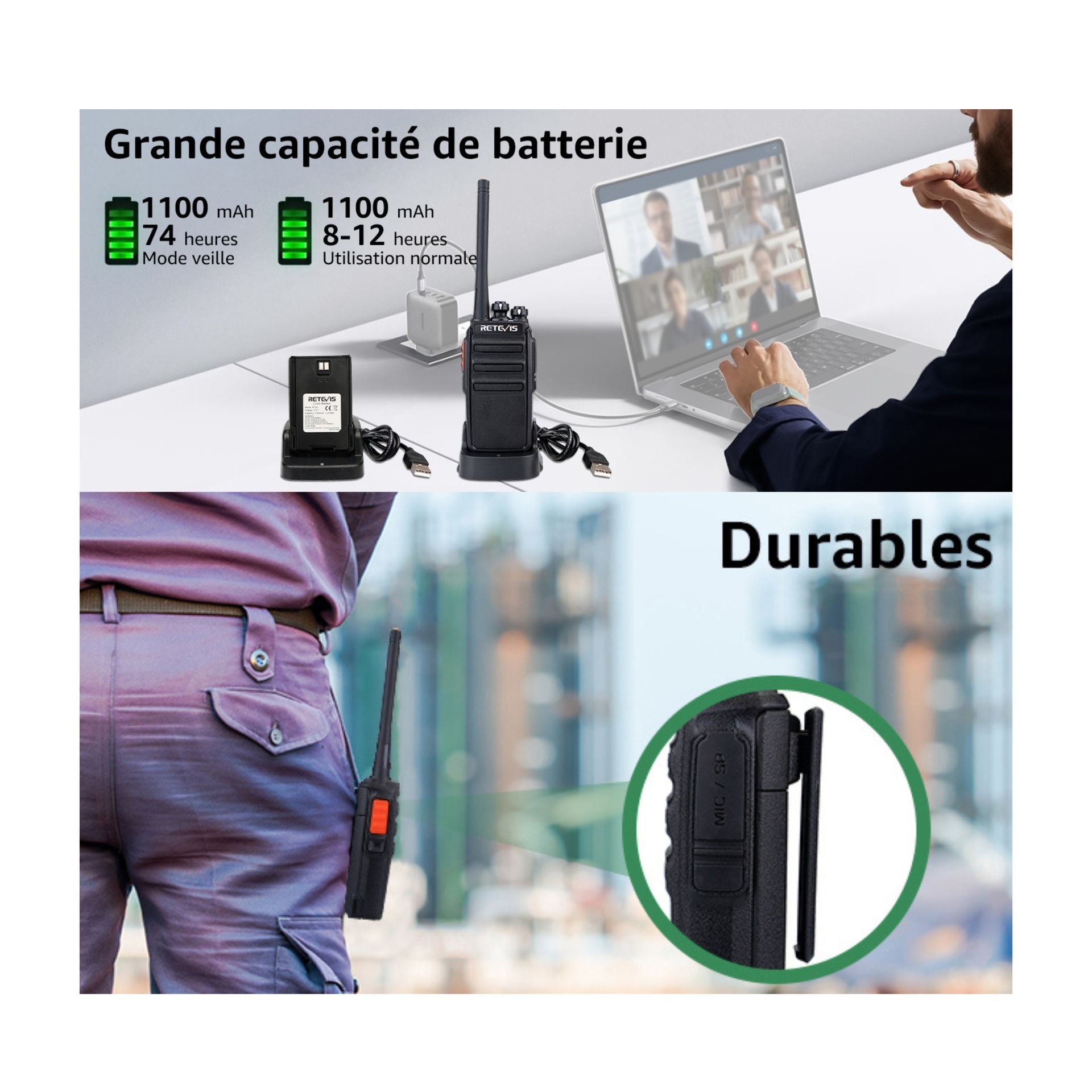 Location Talkie Walkie dans les landes à Dax chez Clem Events pas cher