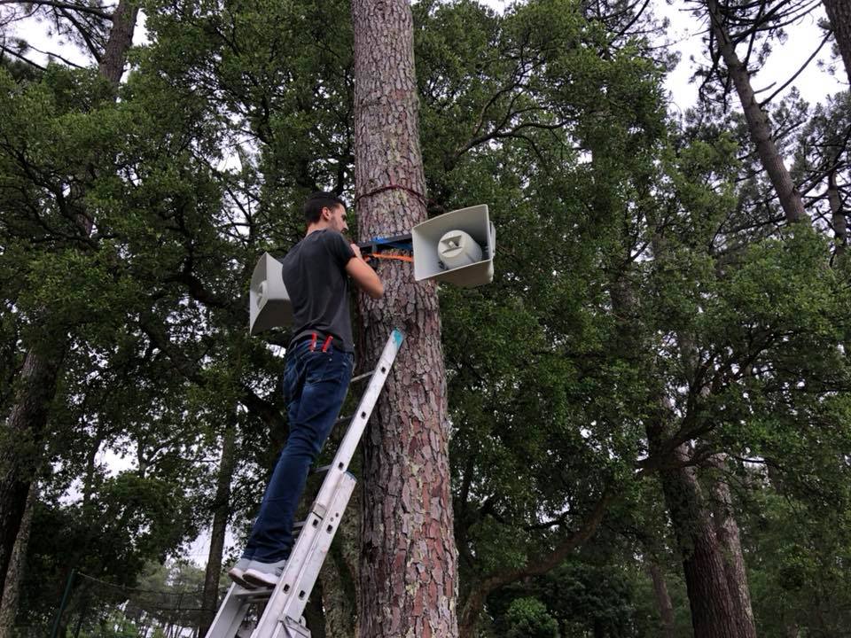 Sonorisation 100Volt foires et rue à Dax
