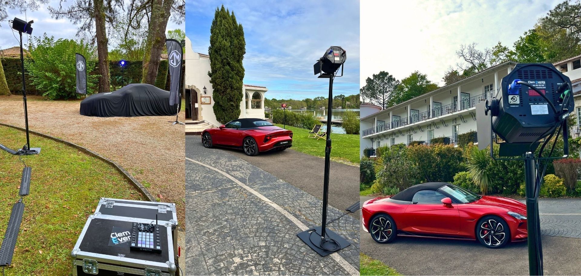 Eden Auto Cyberster au Chateau de brindos à Anglet
