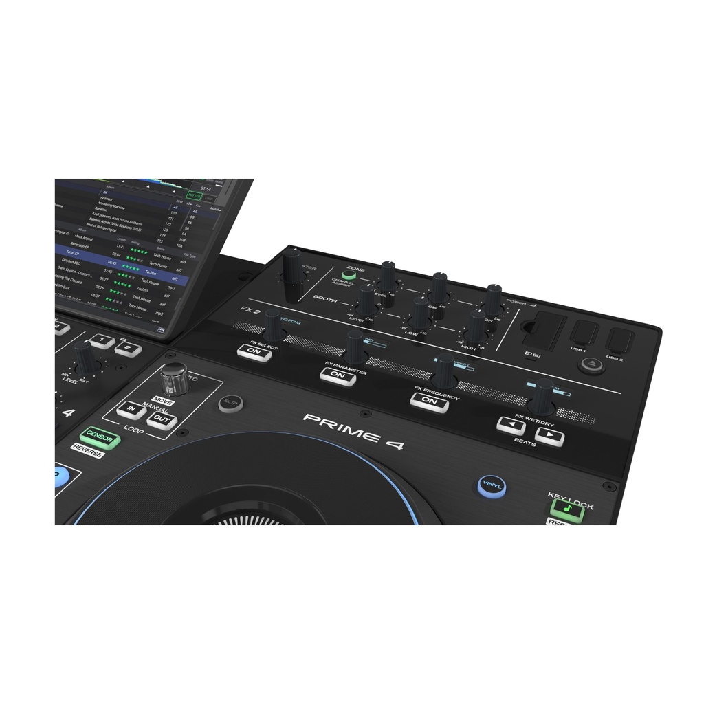 Contrôleur DJ autonome - Denon Prime 4 - Clem Events - Location - Dax