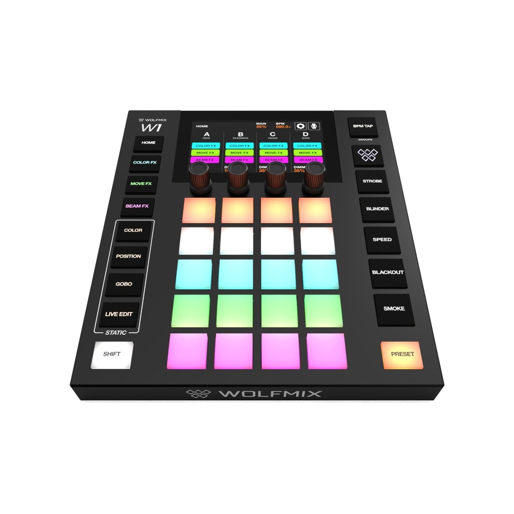 Contrôleur DMX Wolfmix W1