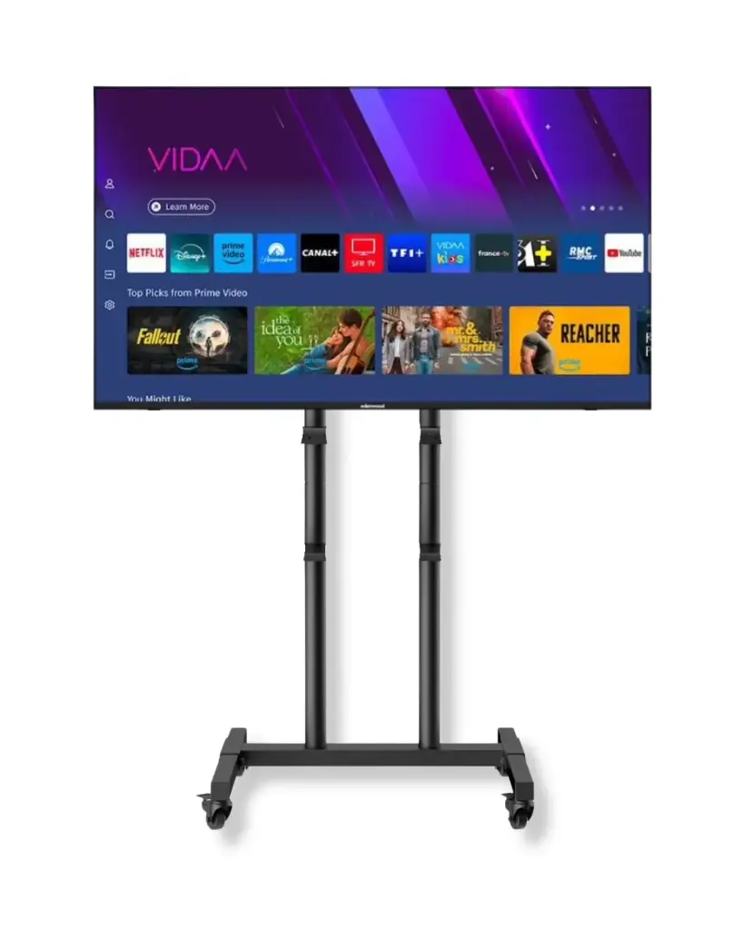 Ecran Tv led 55" sur pied