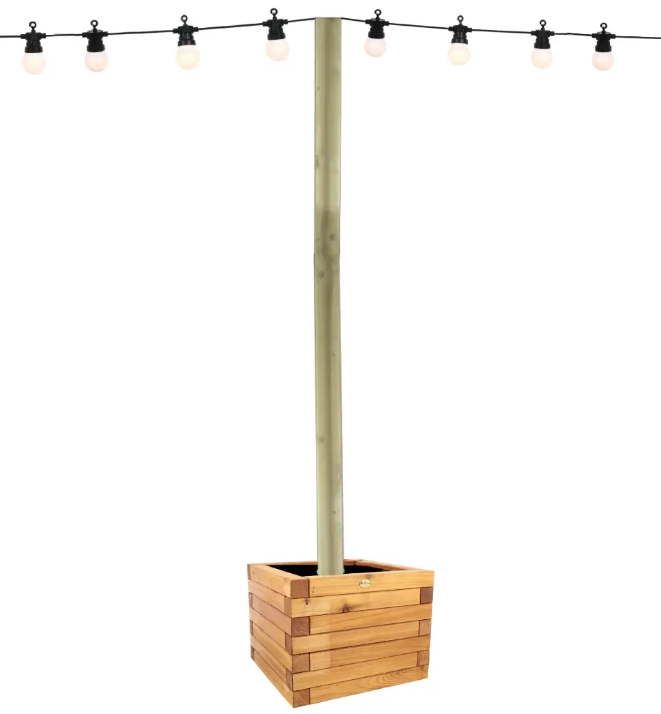 Mat pour guirlande Guiguette en bois 3m