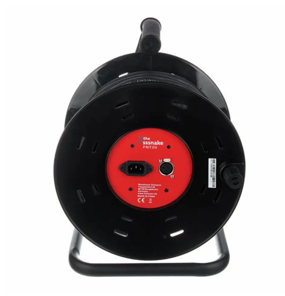 Enrouleur 25m XLR + Alim