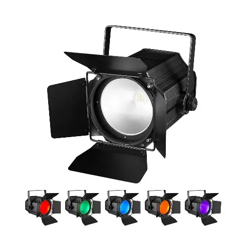 [LEDCOB200] Projecteur Led COB RGBWA + UV