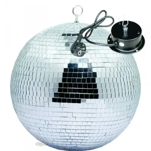 [BOULEF] Boule à facette 40cm + moteur + pinspot RGB