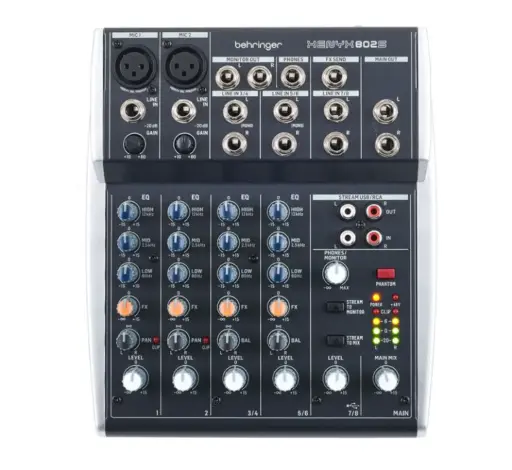 [XEN802] Mini table de mixage 8 cannaux 